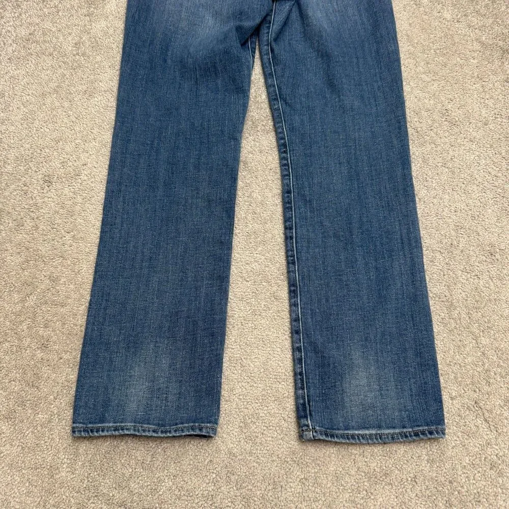 Lucky Brand Mid Rise Straight Sweet Denim Jeans Womens 12/31 Blue Cotton Casual